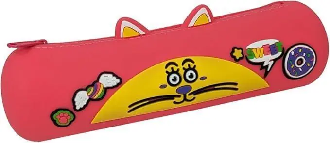 Sezónní Sleva Penál "Mitamino Animal", růžová-žlutá, MITAMA 63704-0284 OFERTA office vše pro kancelář