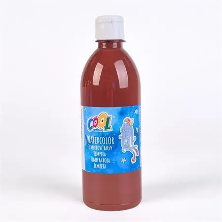 Temperová barva, hnědá, 500 ml, COOL BY VICTORIA OFERTA office vše pro kancelář Bezpečná Platba