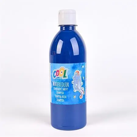 Značkový Temperová barva, modrá, 500 ml, COOL BY VICTORIA OFERTA office vše pro kancelář