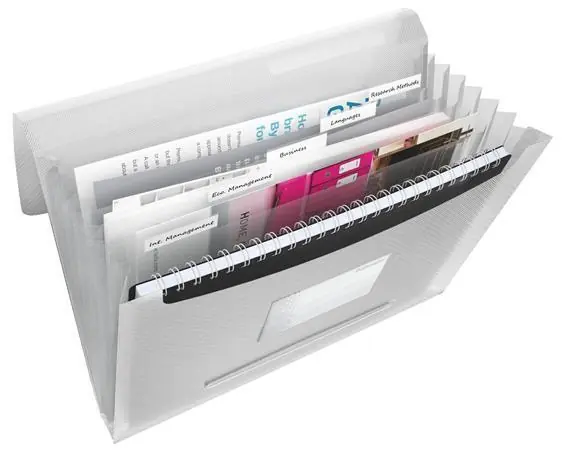 Aktovka s držadlem a 6 přihrádkami, Vivida bílá, A4, plast, ESSELTE OFERTA office vše pro kancelář Finální Výprodej