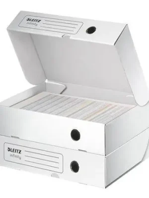 Víkendová Akce Archivační box "Infinity", bílá, A4, 80 mm, horizontální, LEITZ OFERTA office vše pro kancelář