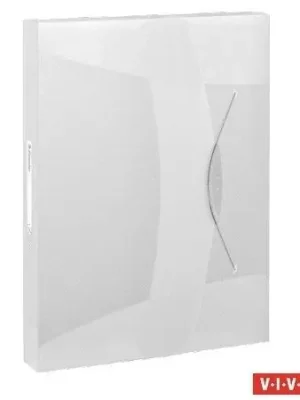 Box na spisy s gumičkou "Jumbo Vivida", Vivida bílá, 40 mm, A4, PP, ESSELTE OFERTA office vše pro kancelář Jen Po Omezenou Doba