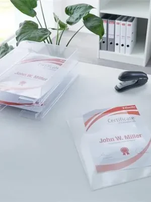 Desky "L", lesklý, A4, 150 mikronů, ESSELTE OFERTA office vše pro kancelář Finální Výprodej