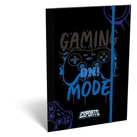 Desky s gumičkou "Esports Gamer on duty", karton, A4, LIZZYSULI 7460148008 OFERTA office vše pro kancelář Pouze Dnes
