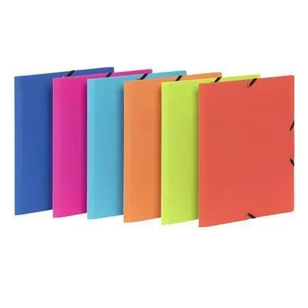 Desky s gumičkou "Feel‘easy", červená, 15 mm, A4, VIQUEL 133414-08 OFERTA office vše pro kancelář Vrácení Zdarma
