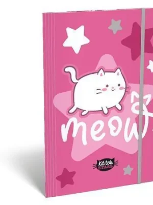 Značkový Desky s gumičkou "Kit tok Stars Purrfect", karton, A4, LIZZYSULI 7460148002 OFERTA office vše pro kancelář