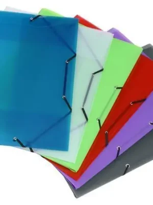 Desky s gumičkou "Propyglass", mix barev, PP, 15 mm, A3, VIQUEL OFERTA office vše pro kancelář Nízká Cena