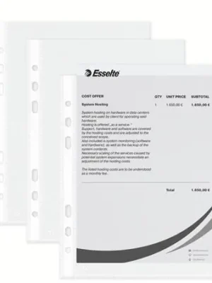 Euroobaly, čirá, A5, 43 mikronů, pomerančový povrch, ESSELTE OFERTA office vše pro kancelář Nejlepší Volba