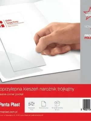 Kapsa, rohová, samolepící, 120x120, PANTA PLAST OFERTA office vše pro kancelář Přímo Od Výrobce