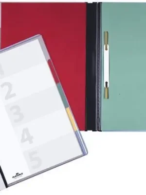 Desky s rychlovazačem "DIVISOFLEX®", 5 oddílů, A4, DURABLE OFERTA office vše pro kancelář Horká Nabídka