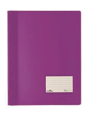 Desky s rychlovazačem "DURALUX", fialová, extra pevné, A4+, průsvitné, DURABLE 268012 OFERTA office vše pro kancelář Must-Have