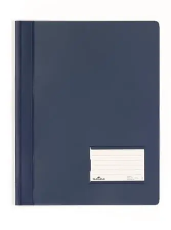 Desky s rychlovazačem "DURALUX", tmavě modrá, extra pevné, A4+, průsvitné, DURABLE 268007 OFERTA office vše pro kancelář Horká Nabídka