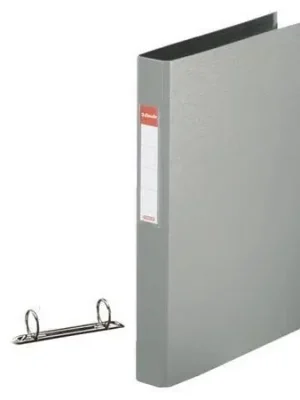 Nová Kolekce Kroužkový pořadač "Standard", šedá, 2 kroužky, 42 mm, A4, PP, ESSELTE OFERTA office vše pro kancelář