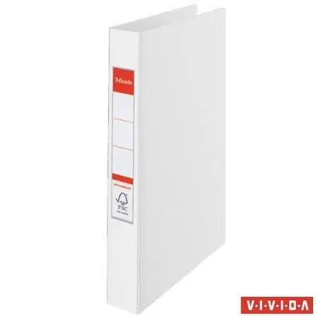 Kroužkový pořadač "Standard", Vivida bílá, 4 kroužky, 42 mm, A4, PP, ESSELTE OFERTA office vše pro kancelář Nejlepší Cena