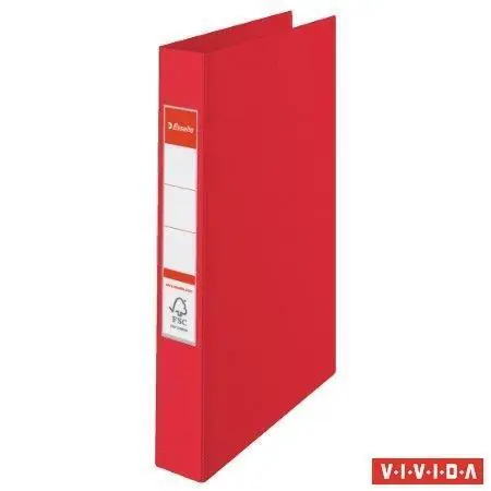 Akce Kroužkový pořadač "Standard", Vivida červená, 4 kroužky, 42 mm, A4, PP, ESSELTE OFERTA office vše pro kancelář