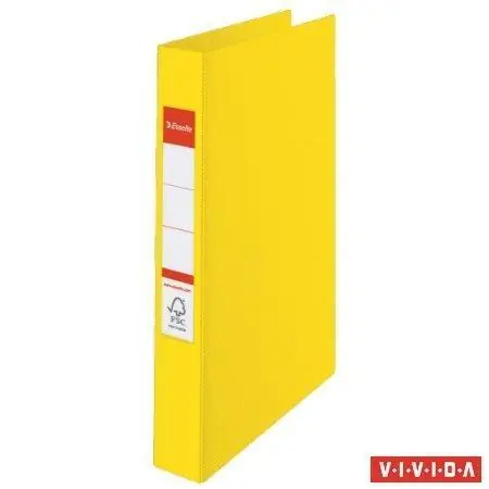Expresní Doručení Kroužkový pořadač "Standard", Vivida žlutá, 4 kroužky, 42 mm, A4, PP, ESSELTE OFERTA office vše pro kancelář