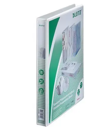 Výprodej Kroužkový pořadač, bílá, 4 kroužky, 38 mm, A4 maxi, PP, LEITZ OFERTA office vše pro kancelář