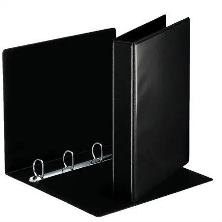 Kroužkový pořadač, s průhlednými kapsami, černá, 4 D kroužky, 50 mm, A4, PP, ESSELTE OFERTA office vše pro kancelář Originální