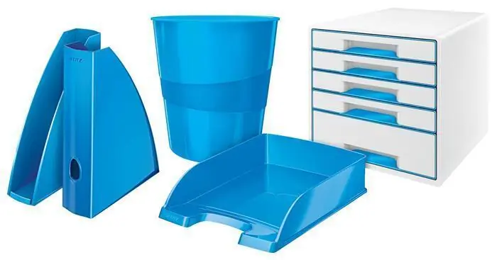 Pouze Dnes Odkladač "Wow", modrá, plast, LEITZ OFERTA office vše pro kancelář
