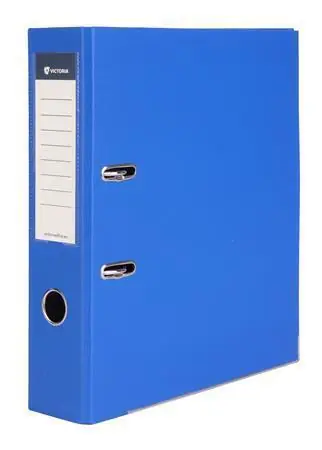 Pákový pořadač "Basic", královská modrá, 75 mm, A4, s ochranným spodním kováním, PP/karton, VICTORIA OFERTA office vše pro kancelář Objednat Nyní