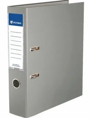 Pouze Dnes Pákový pořadač "Basic", šedý, 75 mm, A4, PP/karton, VICTORIA OFERTA office vše pro kancelář
