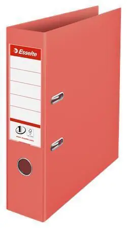 Pákový pořadač "Colour`Breeze", korálová, 75 mm, A4, PP, se spodním kováním, ESSELTE 628431 OFERTA office vše pro kancelář Nová Kolekce