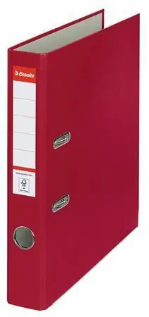 Pouze Dnes Pákový pořadač "Economy", ochranné spodní kování, bordó, 50 mm, A4, PP/karton, ESSELTE OFERTA office vše pro kancelář