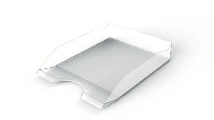 Odkladač "Basic", transparentní, plast, DURABLE 1701674400 OFERTA office vše pro kancelář Nejlepší Volba