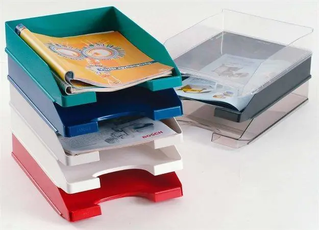Odkladač "Europost", čirá, plast, ESSELTE OFERTA office vše pro kancelář Ověřený