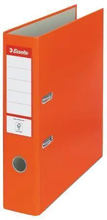 Pákový pořadač "Economy", ochranné spodní kování, oranžová, 75 mm, A4, PP/karton, ESSELTE OFERTA office vše pro kancelář Speciální Cena