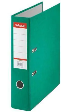 Pákový pořadač "Rainbow", zelená, 75 mm, A4, karton, ESSELTE OFERTA office vše pro kancelář Časově Omezené