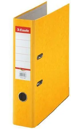 Cenově Výhodný Pákový pořadač "Rainbow", žlutá, 75 mm, A4, karton, ESSELTE OFERTA office vše pro kancelář