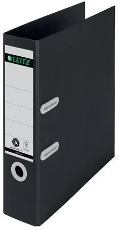 Pákový pořadač "180 Recycle", černá, 80 mm, A4, karton, LEITZ 10180095 OFERTA office vše pro kancelář Značkový