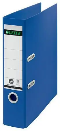 Pákový pořadač "180 Recycle", modrá, 80 mm, A4, karton, LEITZ 10180035 OFERTA office vše pro kancelář Víkendová Akce