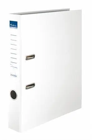 Bezpečná Platba Pákový pořadač "Basic", bílý, 50 mm, A4, PP/karton, VICTORIA OFERTA office vše pro kancelář