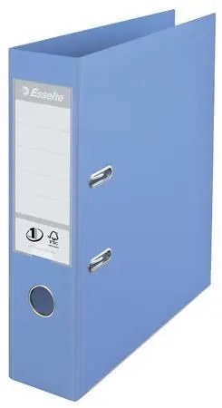 Pákový pořadač "Standard", Solea levandulová, ochranné spodní kování, 75 mm, A4, PP, ESSELTE OFERTA office vše pro kancelář Autentický