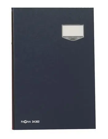 Podpisová kniha, modrá, karton, A4, 20 listů, PAGNA 24202-02 OFERTA office vše pro kancelář Nakupujte Hned