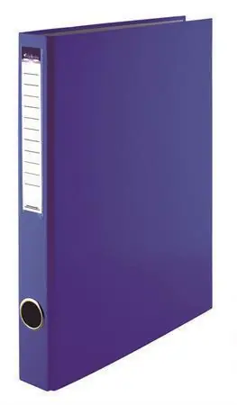 Pořadač dvoukroužkový, modrý, 35 mm, A4, PP/karton, VICTORIA OFERTA office vše pro kancelář Dokud Zásoby Vydrží