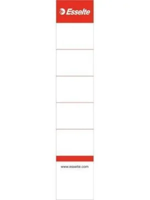 Dokud Zásoby Vydrží Štítky pro pákové pořadače, oboustranné, bílá, 30x158 mm, ESSELTE OFERTA office vše pro kancelář