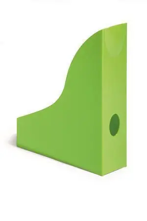 Autentický Stojan na časopisy "Basic", zelená, plast, 73 mm, DURABLE OFERTA office vše pro kancelář