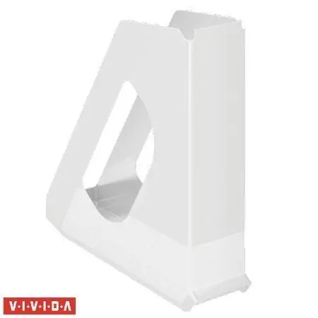 Stojan na časopisy "Europost", Vivida bílá, 68 mm, plast, ESSELTE OFERTA office vše pro kancelář Koupit Online