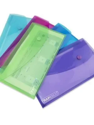 Super Cena Spisové desky s drukem "Eco", různé barvy, DL, PP, RAPESCO 0690 OFERTA office vše pro kancelář