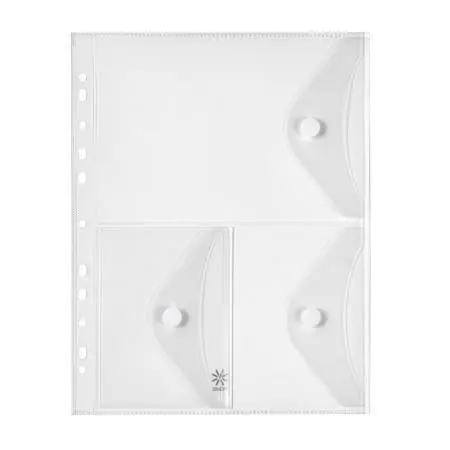 Top Prodej Spisové desky s drukem "Pockets", transparentní, A4, PP, 3 kapsy, s děrováním, VIQUEL 478016-08 OFERTA office vše pro kancelář