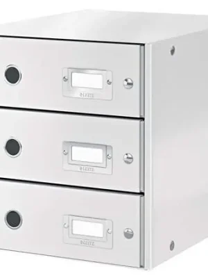 Zásuvkový box "Click&Store", bílá, 3 zásuvky, LEITZ OFERTA office vše pro kancelář Přímo Od Výrobce