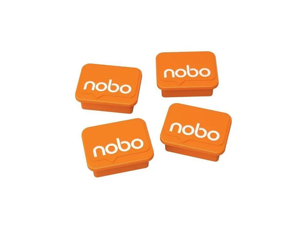 Cenová Bomba Magnety, oranžová, 4 ks, NOBO - Toppapír