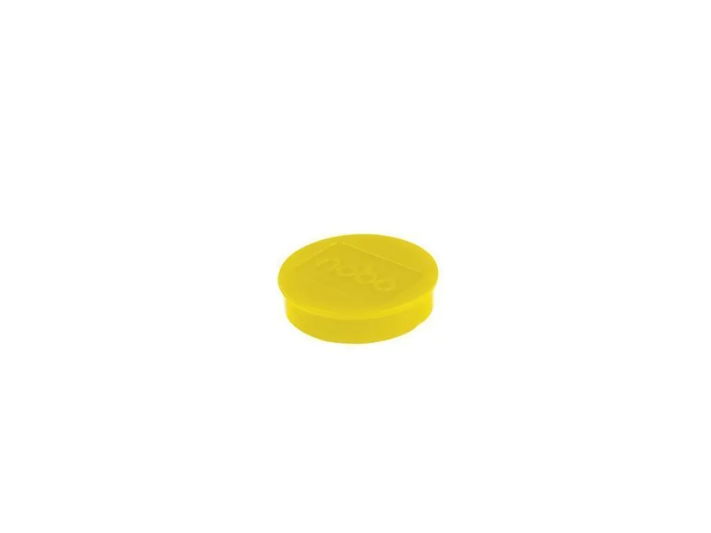1915316 Magnety, žlutá, 38 mm, 10 ks NOBO - Toppapír Akce