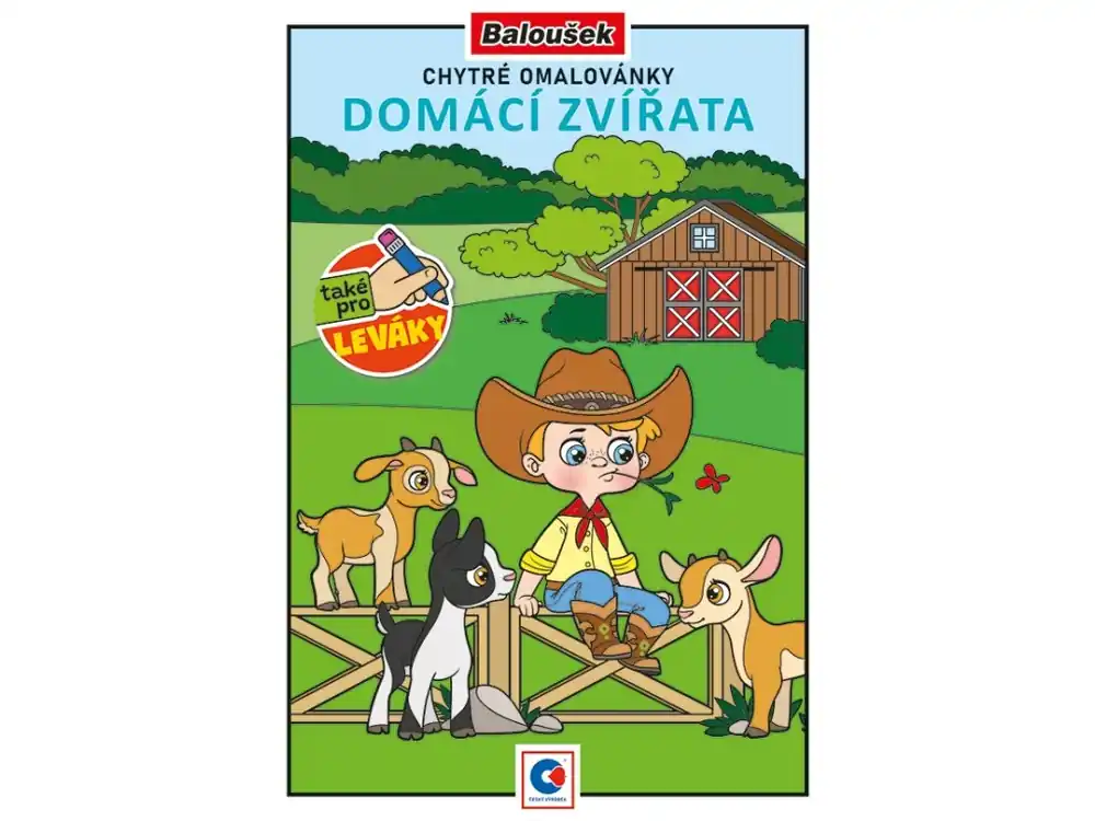 Omalovánka A5 - Chytré omalovánky - Domácí zvířata - Toppapír Víkendová Akce