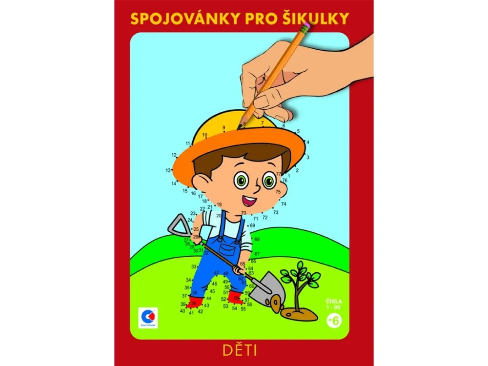 Omalovánka - A4 - Spojovánky pro šikulky - Děti - Toppapír Super Cena
