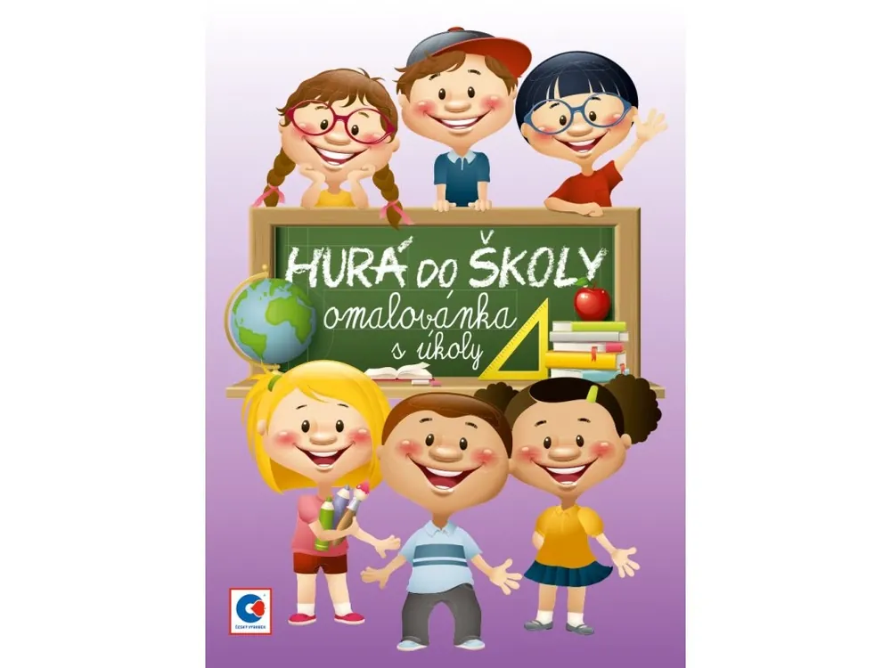 Omalovánka A4 - Hurá do školy - Toppapír Cenový Hit
