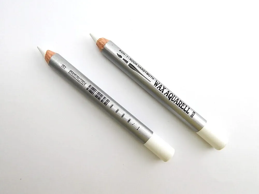Pastelka 8280/01 Wax Aquarell, bílá - Toppapír Sezónní Sleva